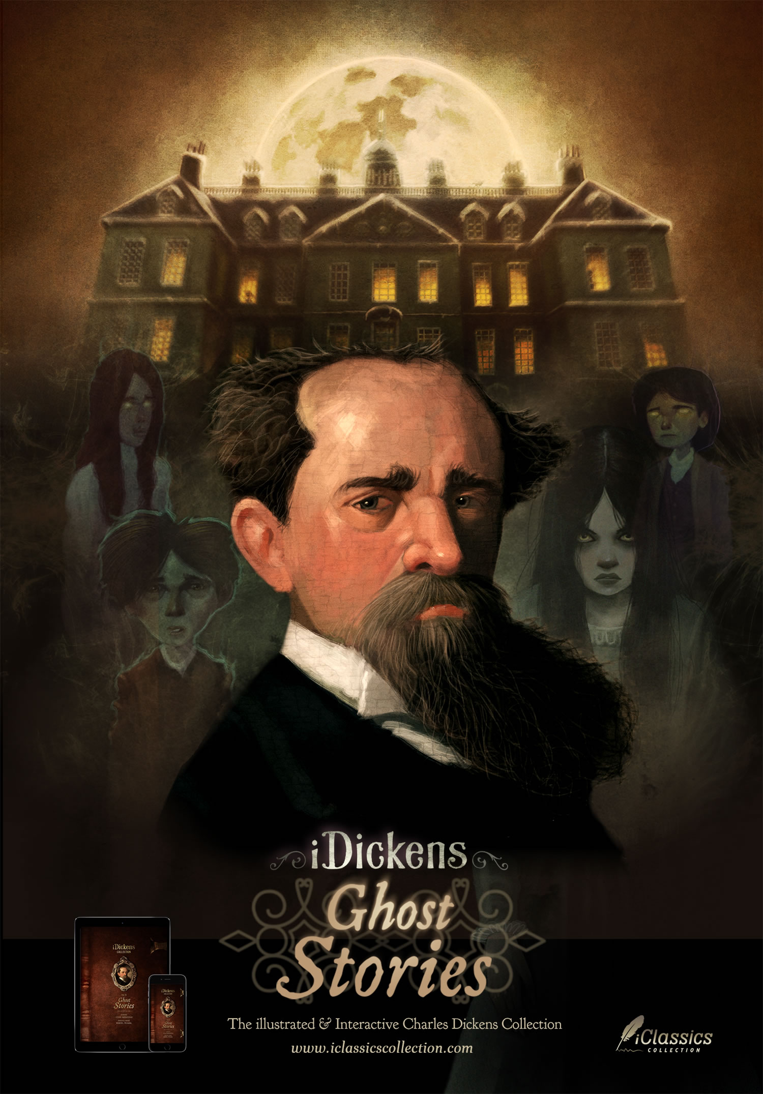 iDickens: Ghost Stories. The illustrated and interactive Charles Dickens collection