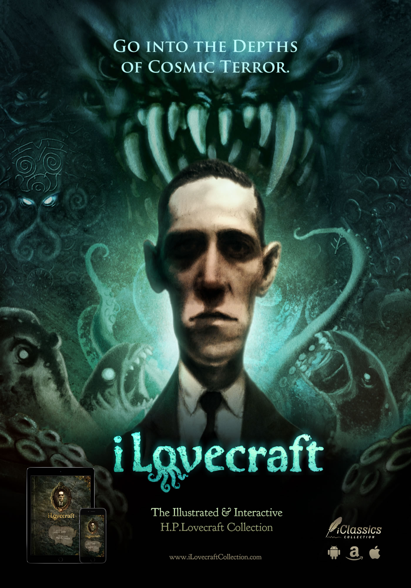 iLovecraft: The illustrated and interactive H.P. Lovecraft collection