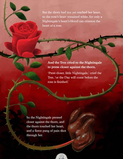 The Nightingale and the Rose. Oscar Wilde.